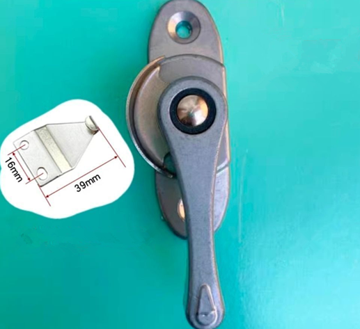 Aluminum alloy door and window handles