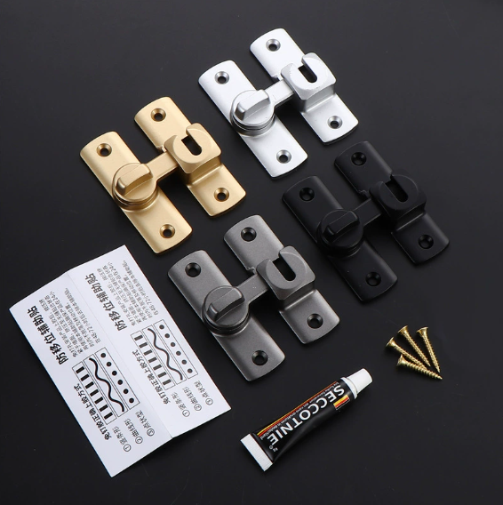 Aluminum alloy anti-theft lock buckle