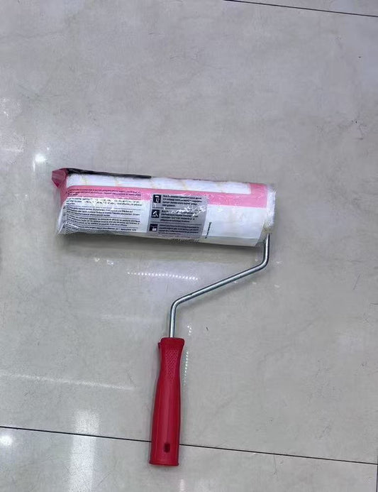 Skin feel sheepskin roller brush eggshell light latex paint texture roller orange peel pattern carbon crystal pattern roller