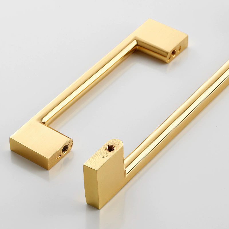 Cross-border supply of modern wardrobe door long handle simple aluminum alloy door handle